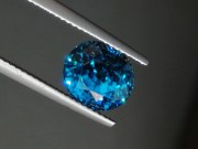 Rare blue AAA color grade best possible blue color for natural blue Zircon oval shape