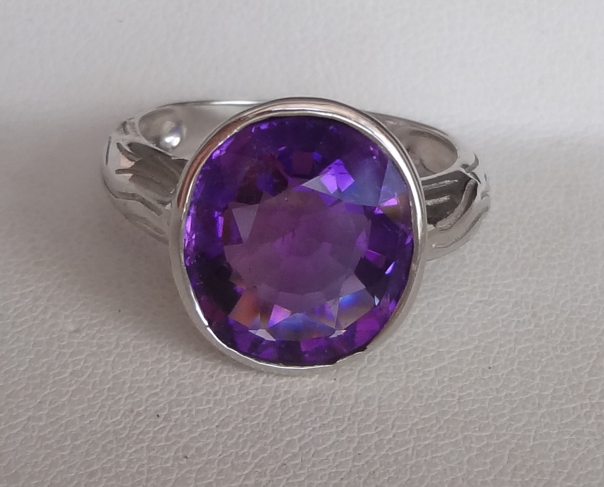Latest Gemstones in our Stock: Amethyst Sterling Silver Ring