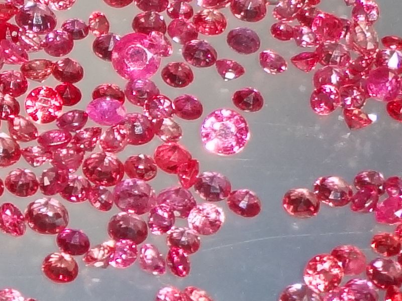 Red Ruby from Pailin by the carat, heated.