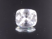 Perfect Natural White Zircon Diamond Cut