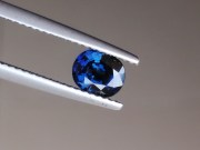 1ct+ Royal Blue Oval Sapphire from Pailin, Cambodia