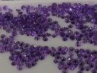 Calibrated purple amethyst round 2.5mm wholesale from professional jewelry supplier