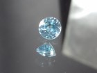 Affordable 6.5mm Round Pastel Blue Zircon Available for Sale at Discount. 
