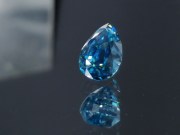 Grade B plus color drop cut 8ct (slightly below) blue Zircon, very clean and shiny, buy the best flawless blue Zircon supplier of loose gemstones for professional jewellers. 