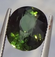 Buy oval shape deep green Tourmaline online. 