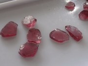 Flakes of Rhodolite Garnet