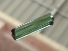 Fantastic crystal shaped elongated trapezoid green Tourmaline for sale