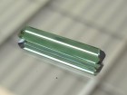 Fantastic crystal shaped elongated trapezoid green Tourmaline for sale