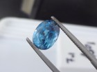 Top A- Colour - Oval Cut Blue Zircon