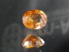 Cheap affordable and discounted orange oval natural Zircon best deal