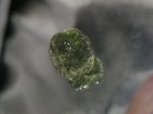Pretty Olive Green Moldavite Crystal Specimen from Czech Republic