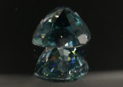 Pastel blue wide heart shape blue zircon wide 6ct+ loose gemstone to buy for best value affordable pendant jewelry