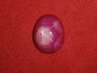 Perfect 6 pointed star natural star ruby cabochon for pendant or ring jewelry