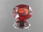 Deep Red Pailin Pyrope Garnet 8.20ct Wide Oval to Cushion Cut used for magnetic healing jewelry