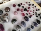 Sapphire and Ruby Cabochons: various colors and fancy cut and polished shapes for designer jewelry
