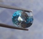Large and wide affordable blue Zircon. 