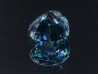 Outstanding C grade color precision cut perfectly clean and faceted sky blue zircon pear right below 7 carats as wide as a 10 carats gemstone