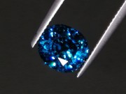 Rare blue AAA color grade best possible blue color for natural blue Zircon oval shape